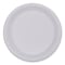 Boardwalk Hi-Impact Plastic Dinnerware, Plate, 10" Diameter, White, PK500 PLHIPS10WH - alternate 9